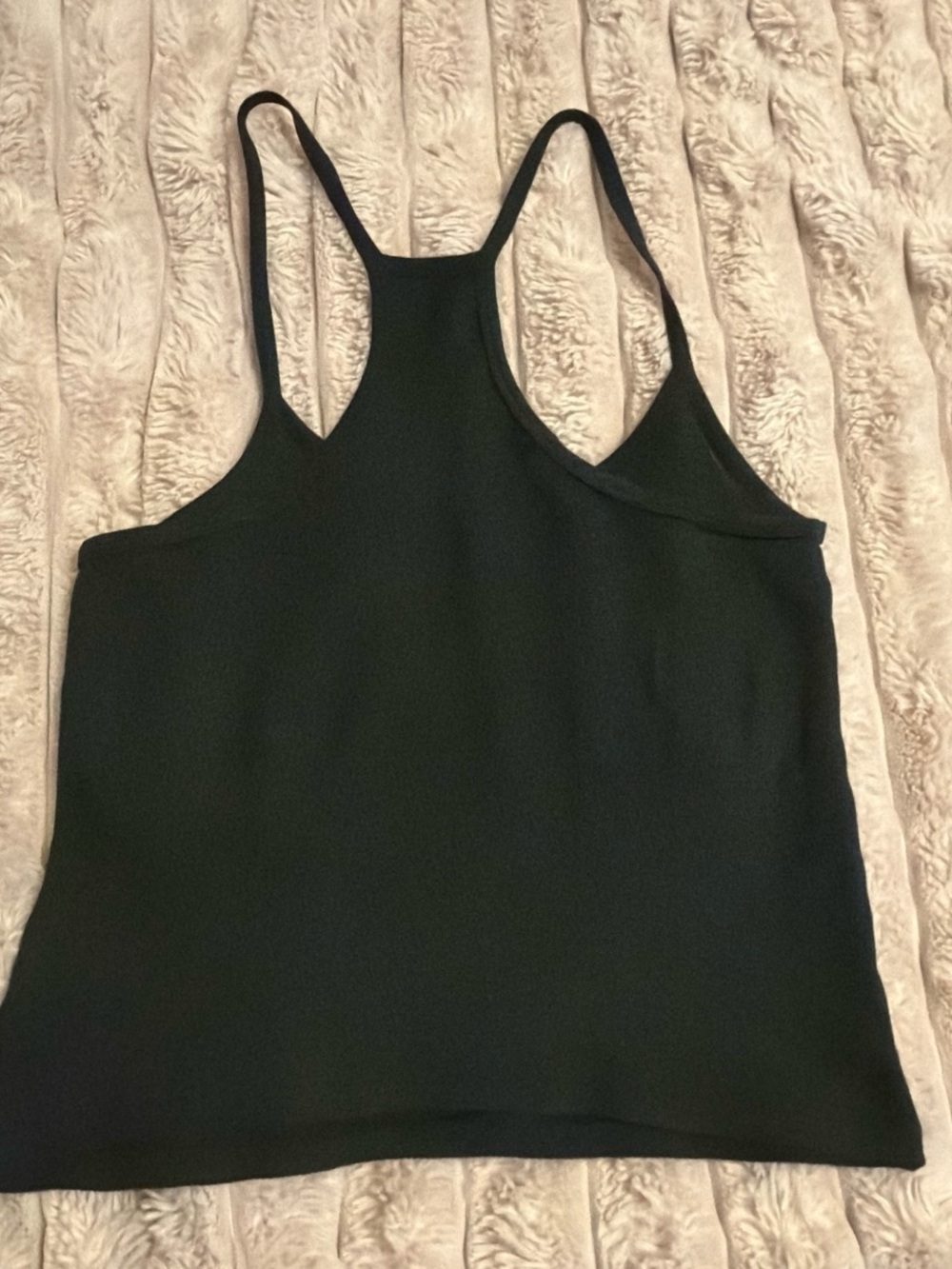 Brandy Melville Black Racerback Tank